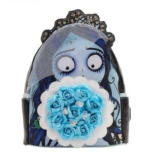 Disney Loungefly Emily Corpse Bride Bouquet Mini Backpack